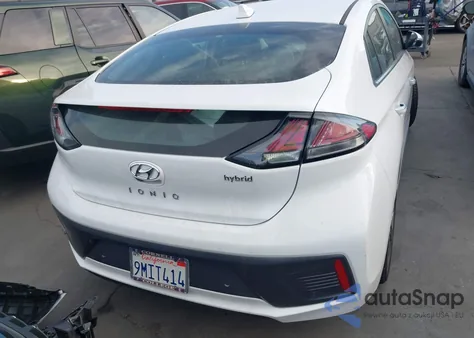2020 Hyundai Ioniq Hybrid Limited from USA, damaged, VIN KMHC05LC2LU199433